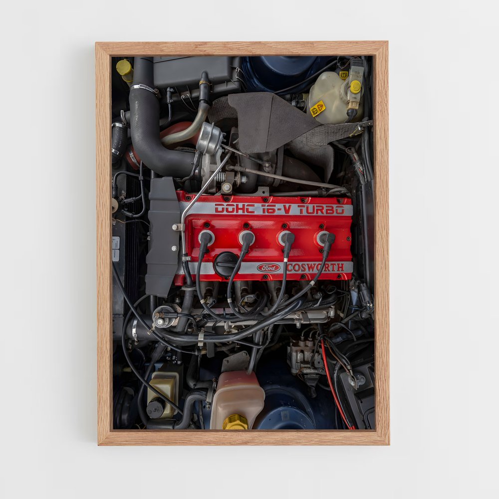 Poster Moteur de Légende – affiche Ford (vue 4)